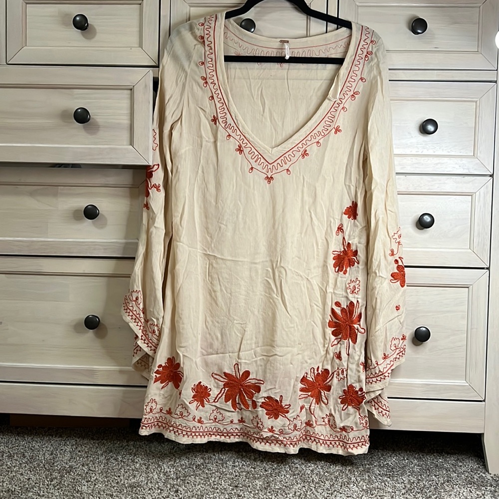 FP Embroidered Dress
